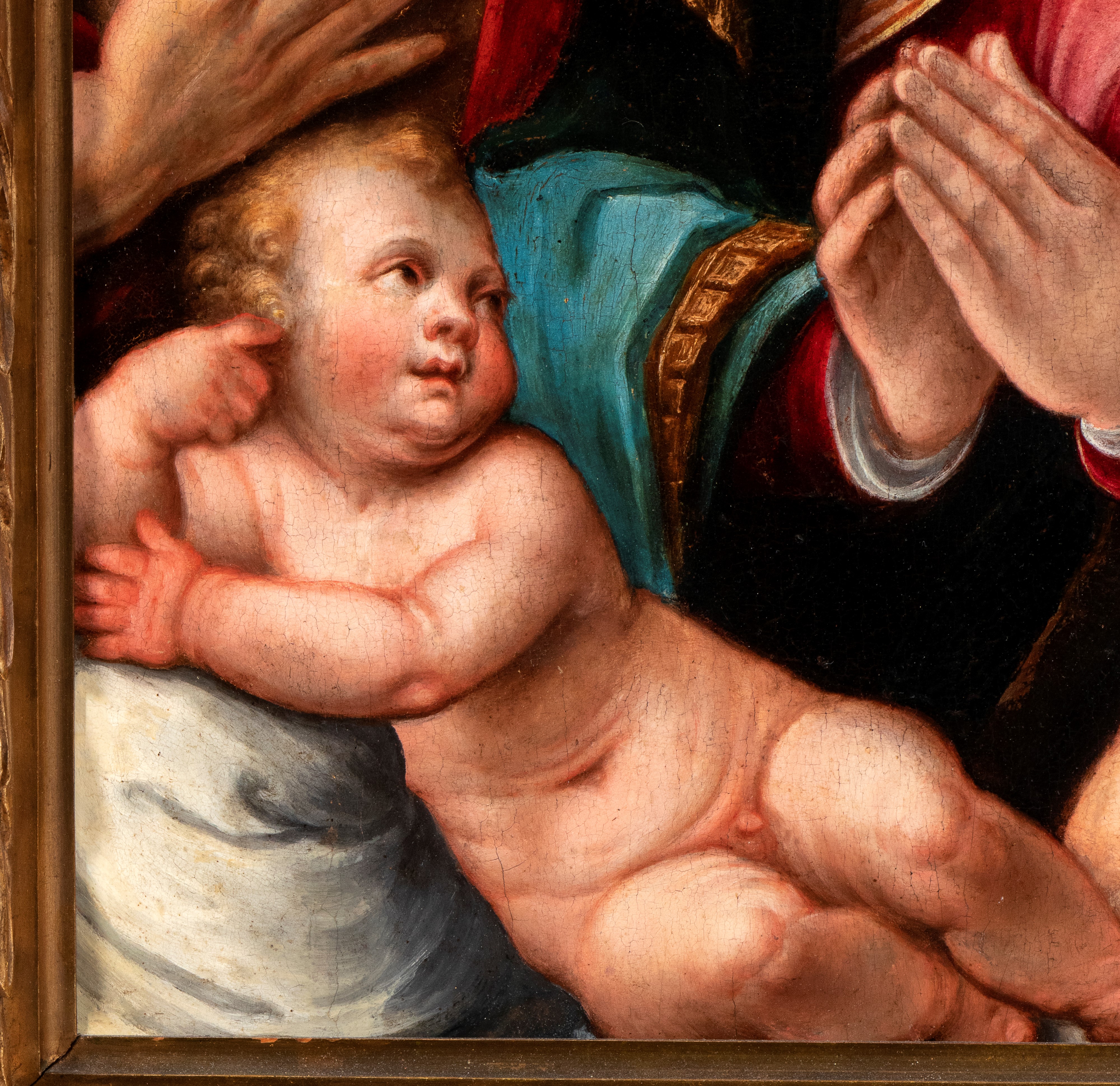 Bartolomeo Ramenghi il Bagnacavallo - Madonna con Bambino, San Giovanni Battista e San Girolamo