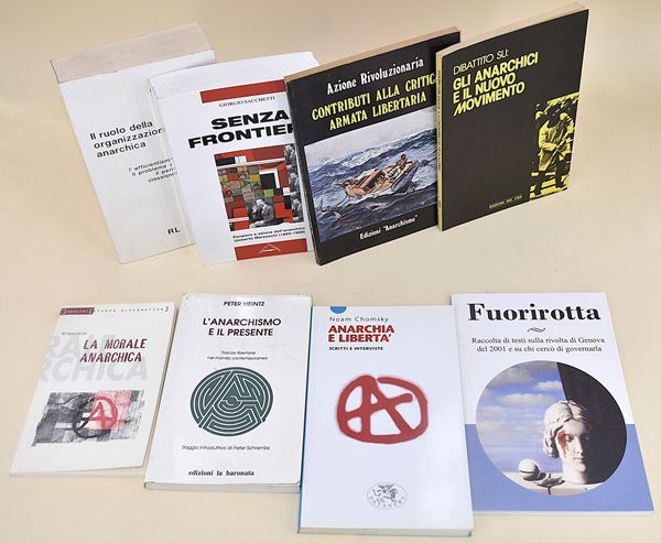Opere sull'anarchia e sulla Rivolta di Genova - 8 volumi