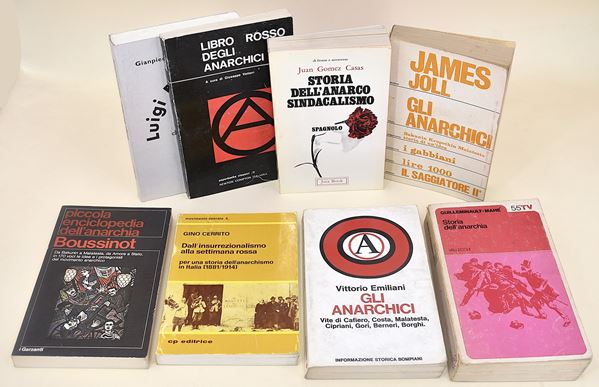 Opere sulla storia dell'anarchia - 8 volumi