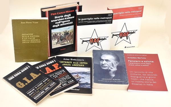 Opere sulla storia dell'Anarchia e su Armando Borghi - 9 volumi