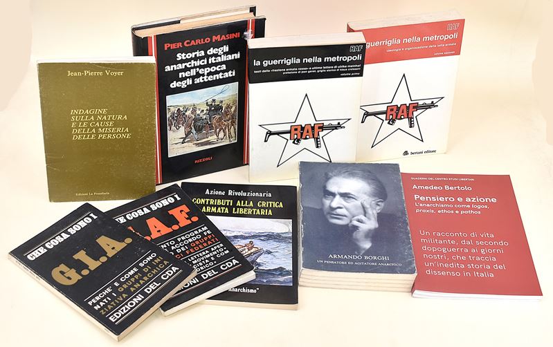 Opere sulla Storia Dell'anarchia e su Armando Borghi - 9 Volumi