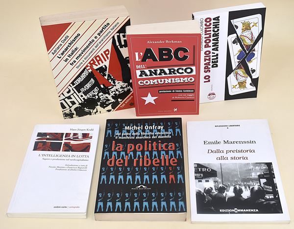 Opere sull'anarchismo, sul comunismo e sulla lotta armata - 6 volumi