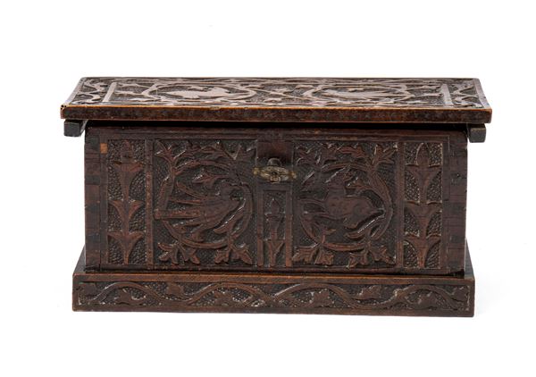 Italian miniature presentation chest, Louis XIV