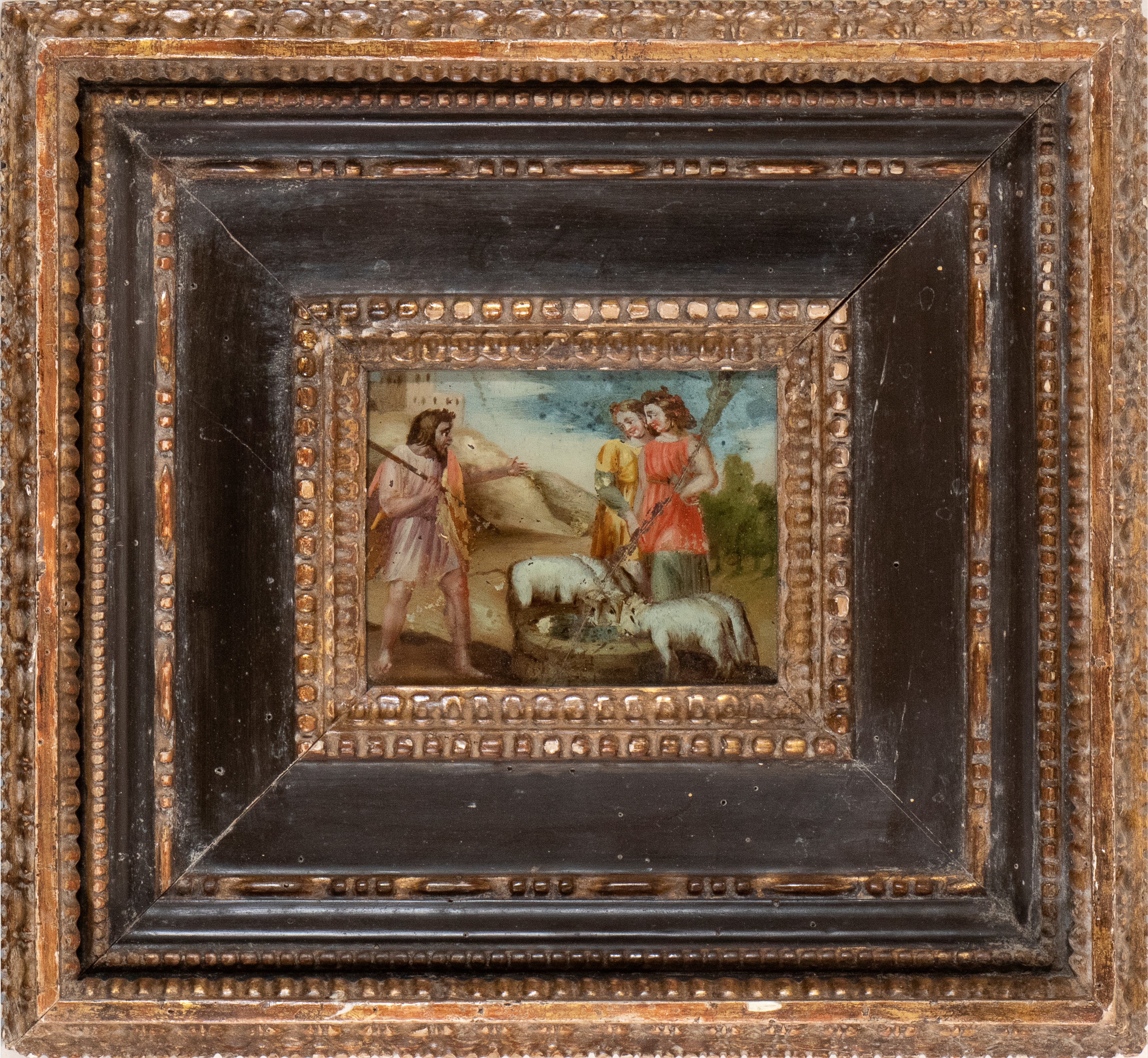 Artista Meridionale, XVIII Secolo - Mosè al Pozzo