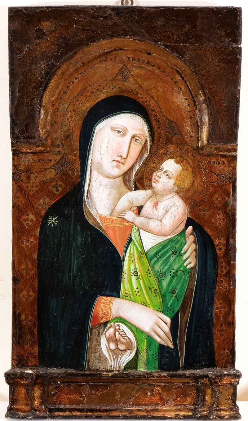 Ugolino di Nerio - Madonna con Bambino