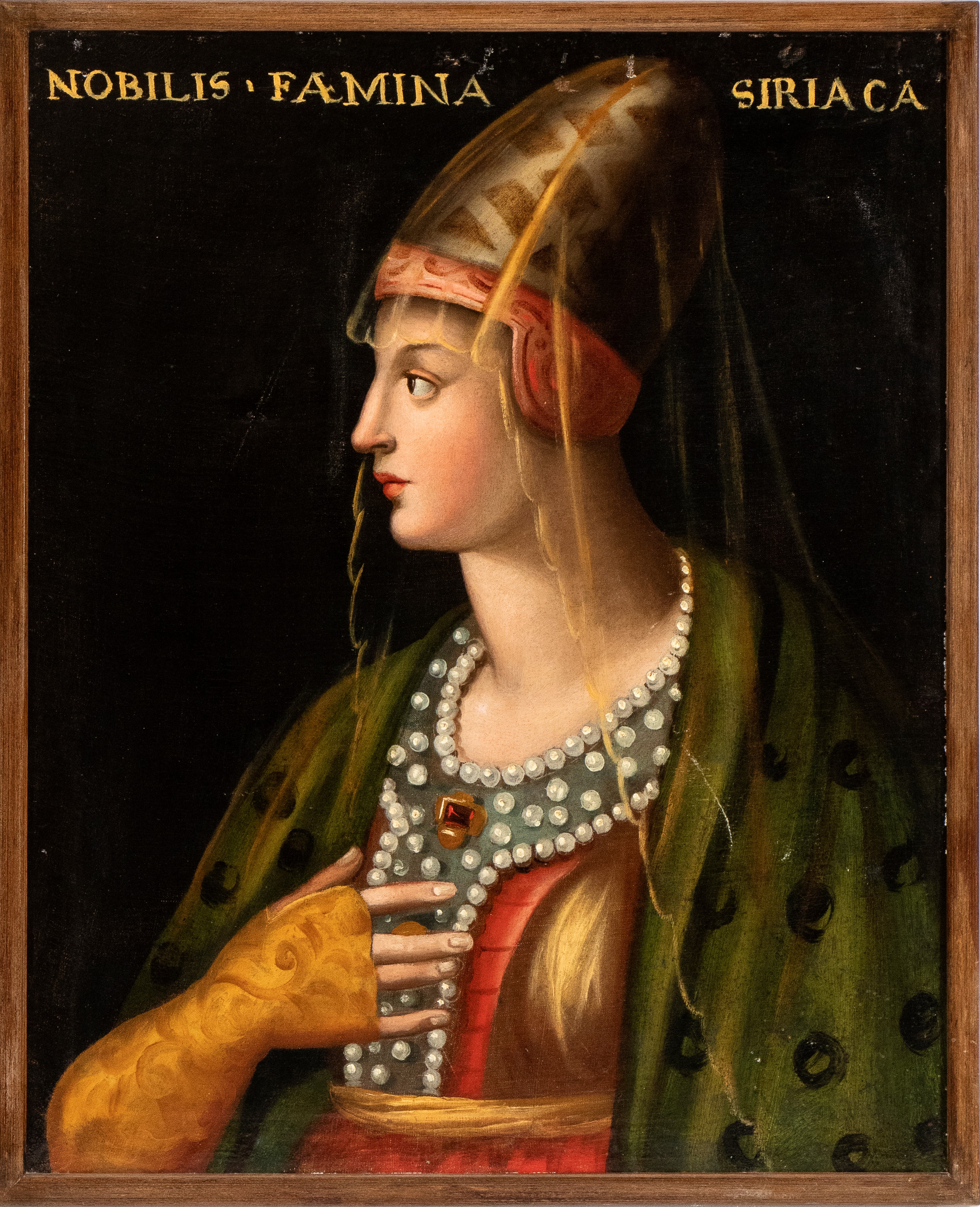 Artista Fiorentino, XVII - XVIII Secolo - La Moglie di Solimano e la Sua Corte. Serie di Sei Dipi...