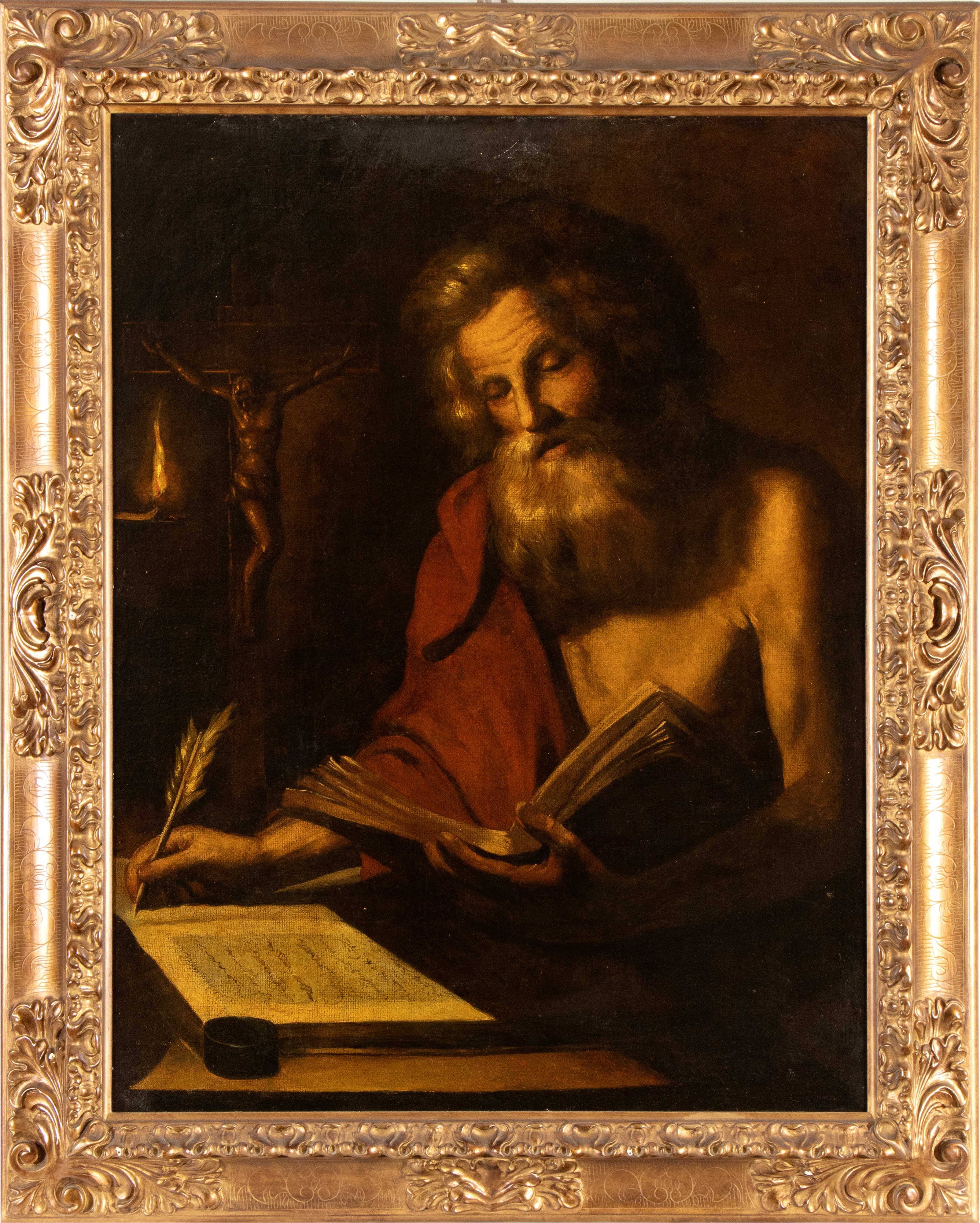 Artista Attivo a Napoli, Prima Metà XVII Secolo - San Girolamo nello Studio