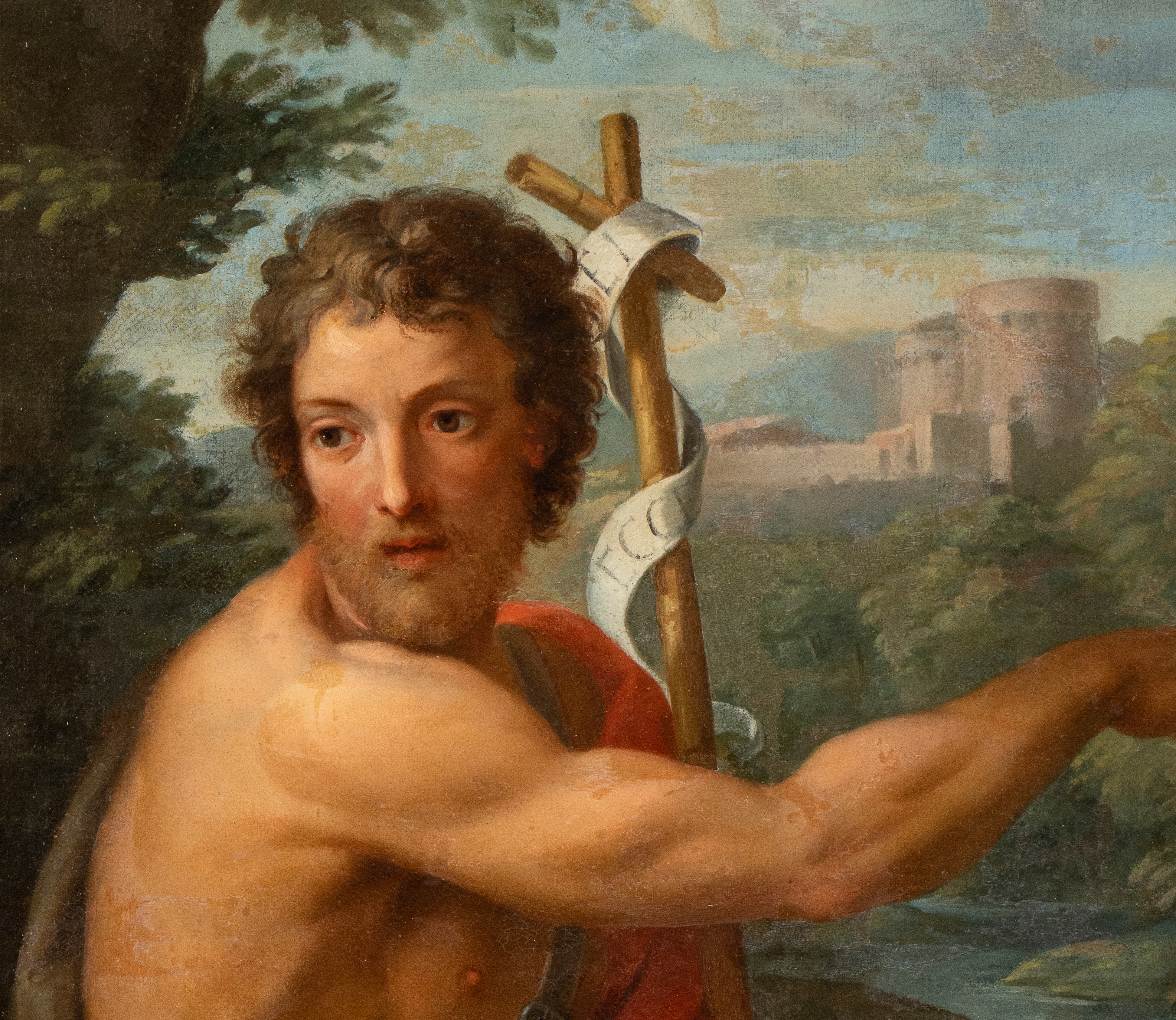 Placido Costanzi - San Giovanni Battista Indica Cristo Come L'agnello di Dio