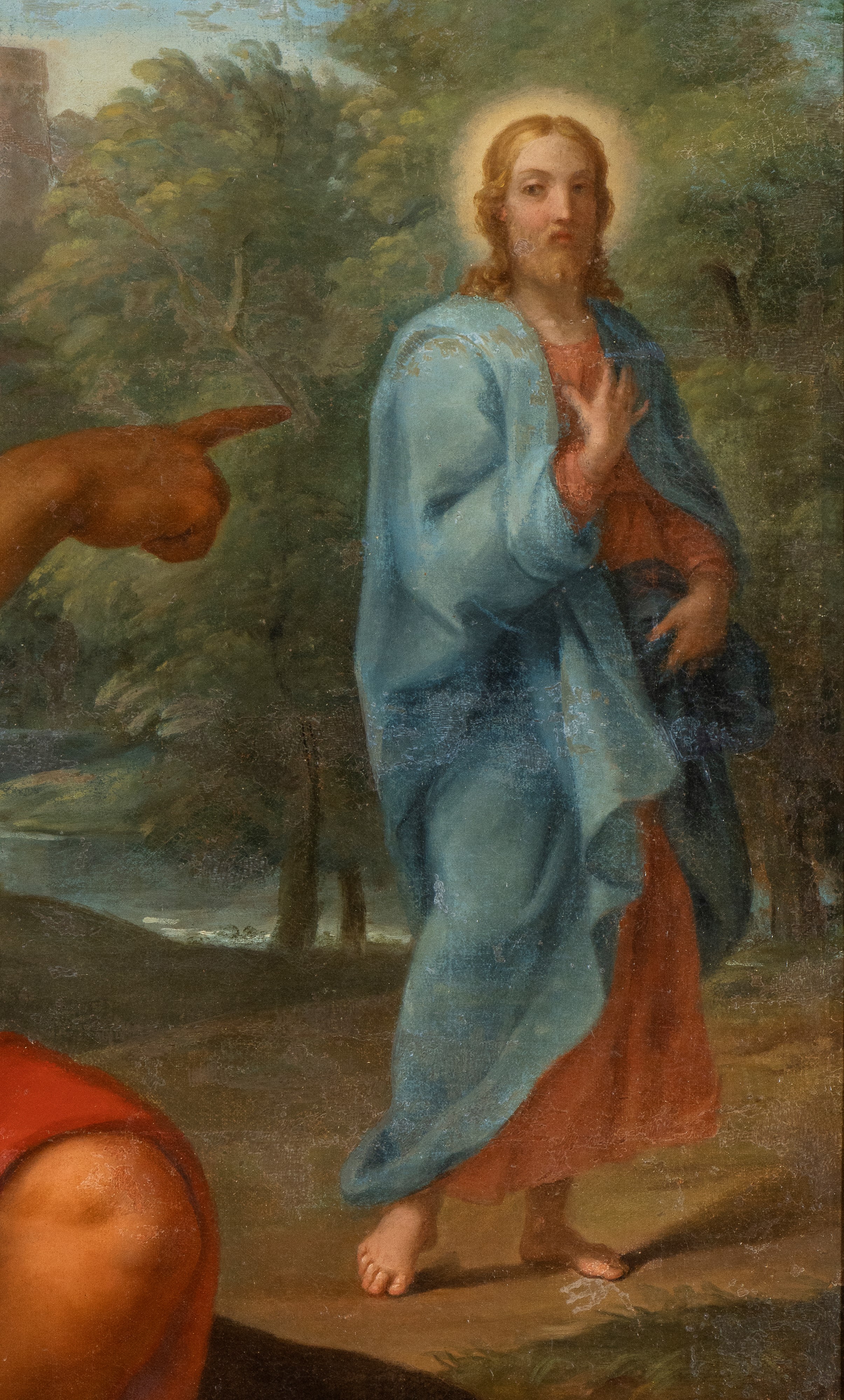 San Giovanni Battista indica Cristo come l'Agnello di Dio