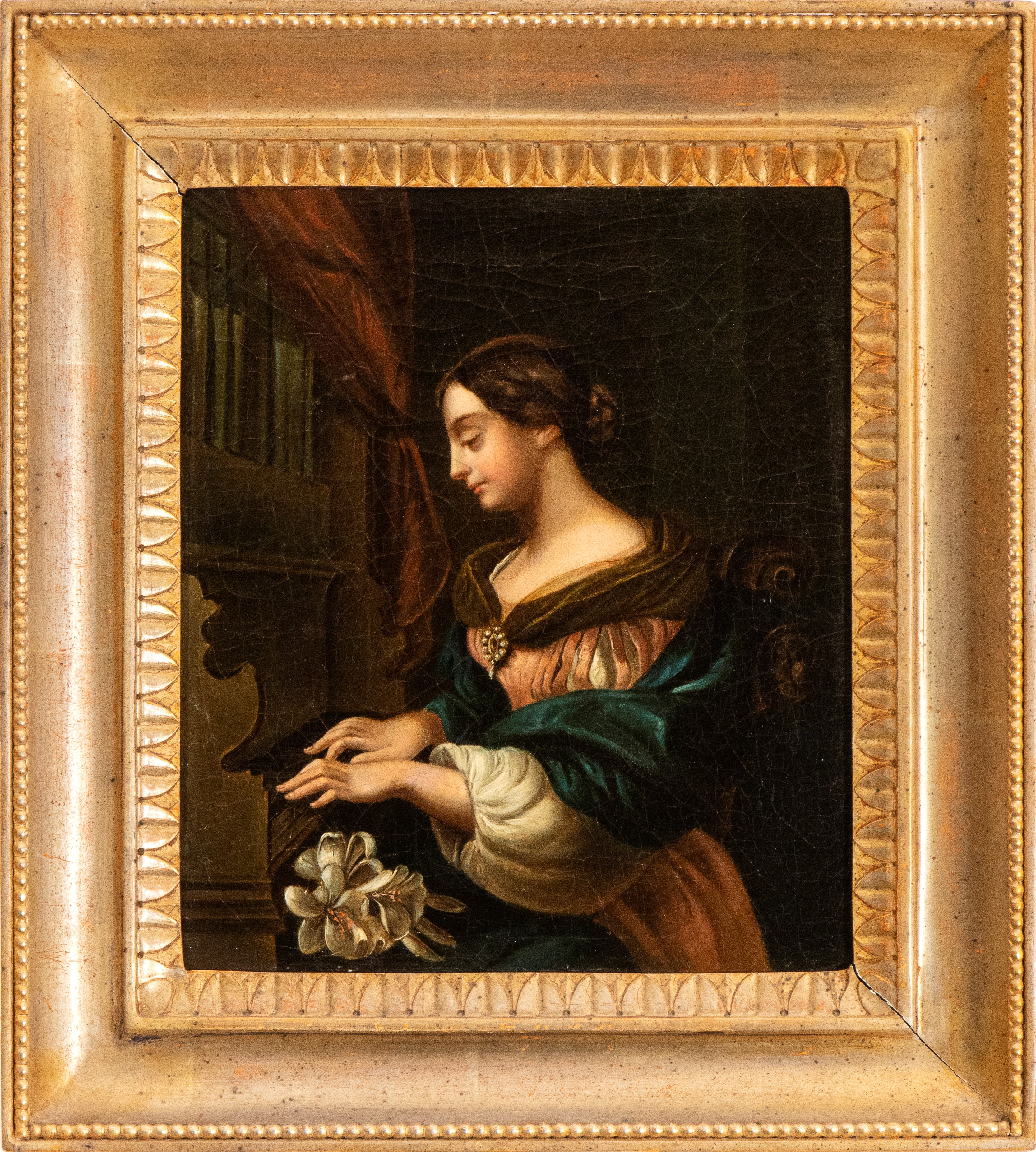 Carlo Dolci - Santa Cecilia all’organo