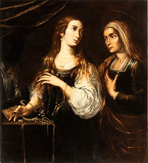 Giuseppe Cesari il Cavalier d'Arpino - Martha and Magdalene