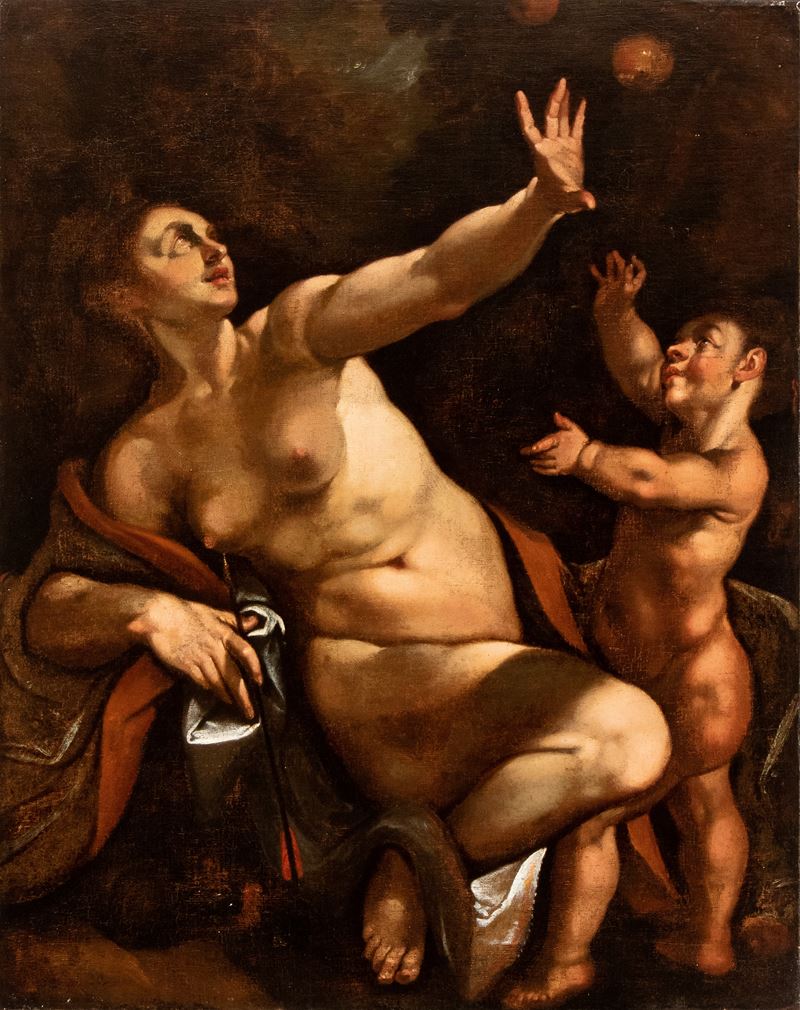 Abraham Bloemaert - Venere e Amorino