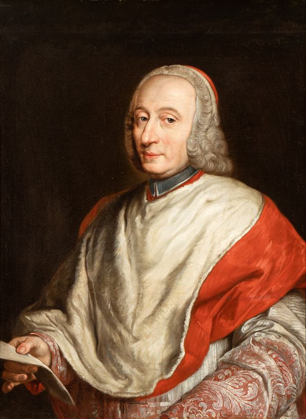 Pompeo Batoni -  Ritratto del cardinal Giovanni Francesco Banchieri (1694-1764)