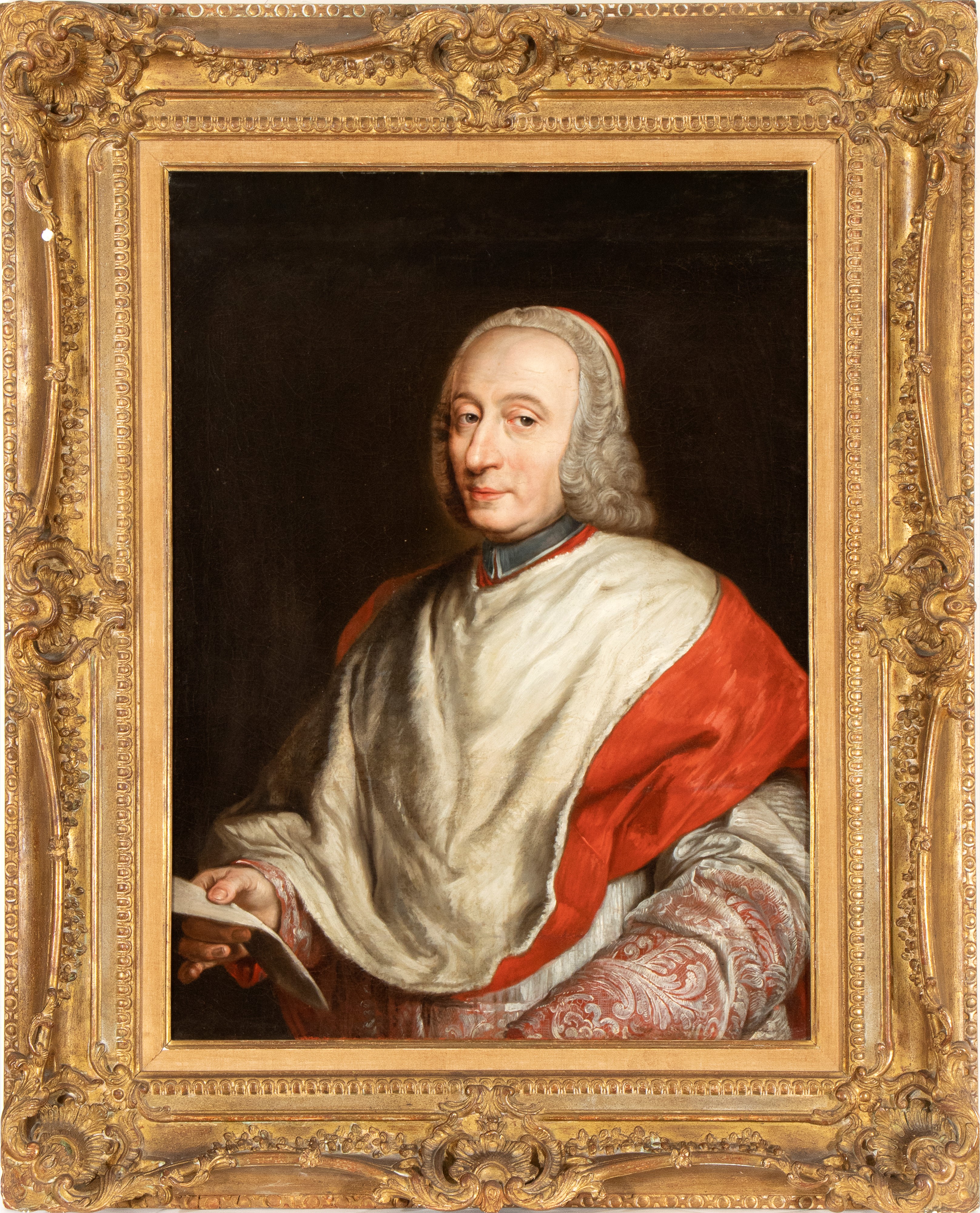 Pompeo Batoni - Ritratto del Cardinal Giovanni Francesco Banchieri (1694-1764)