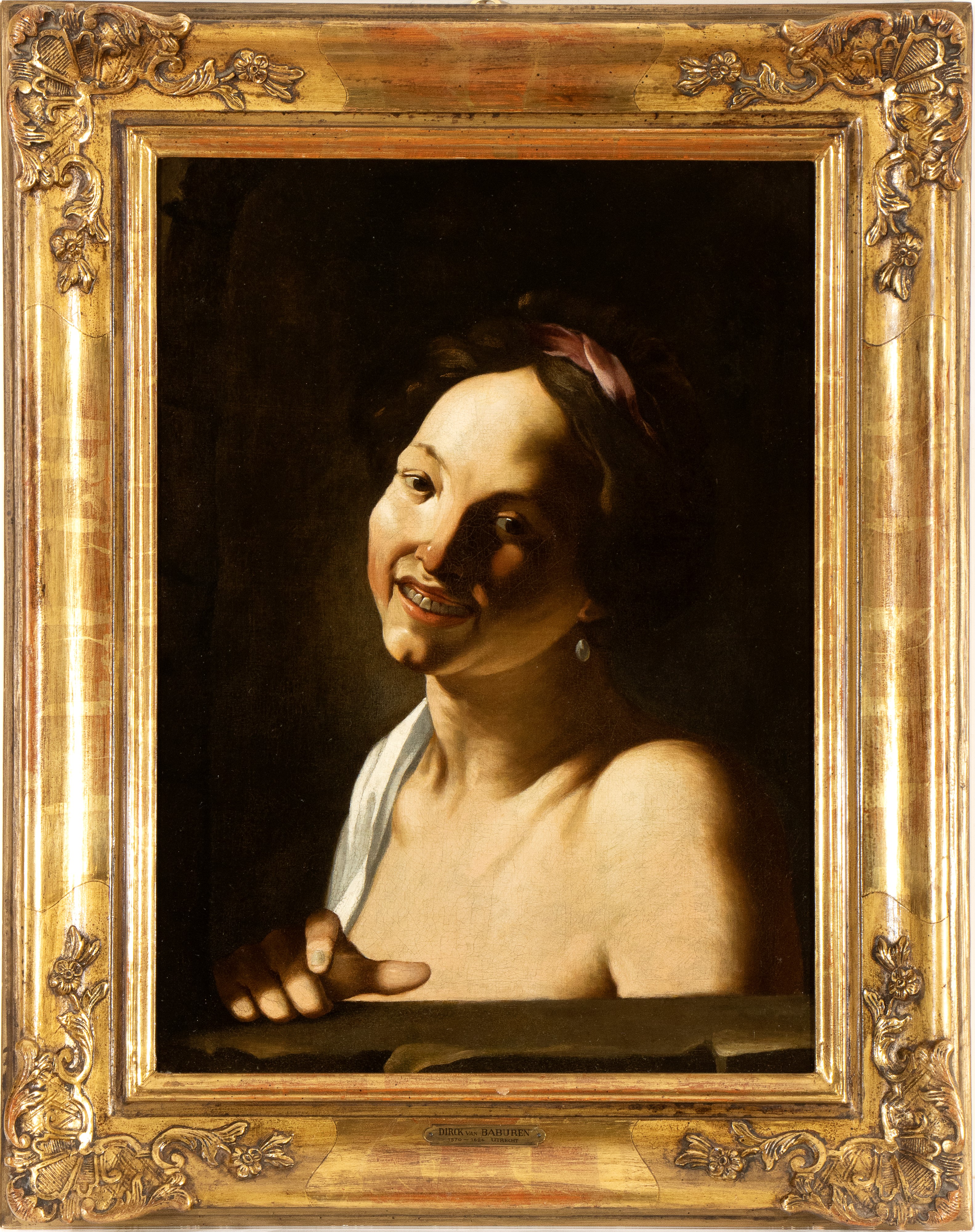 Hendrick Ter Brugghen - Ritratto di Fanciulla che Sorride