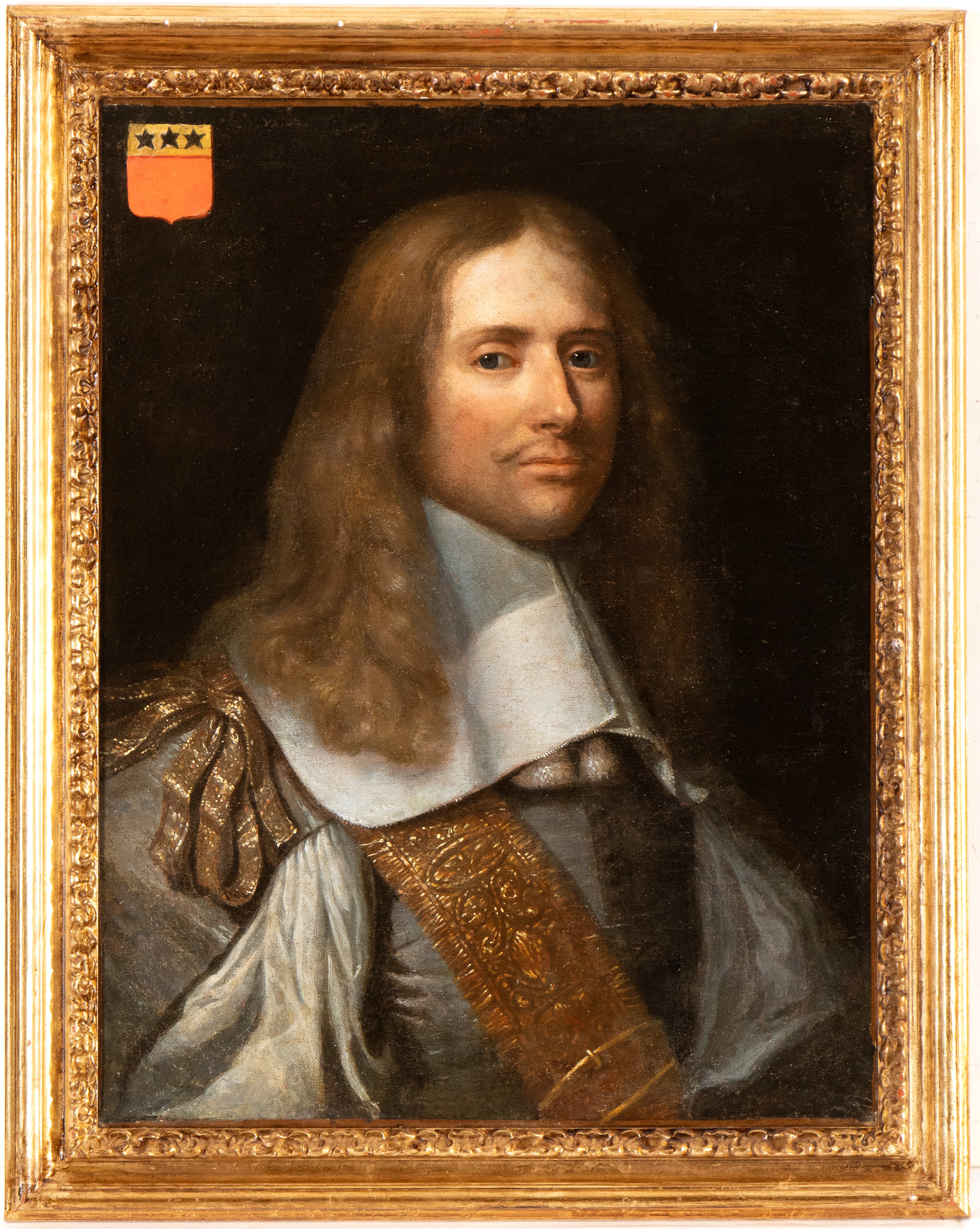 Philippe De Champaigne - A) Ritratto di Nobiluomo della Famiglia Grand-rullecourt; B) Ritratto di...