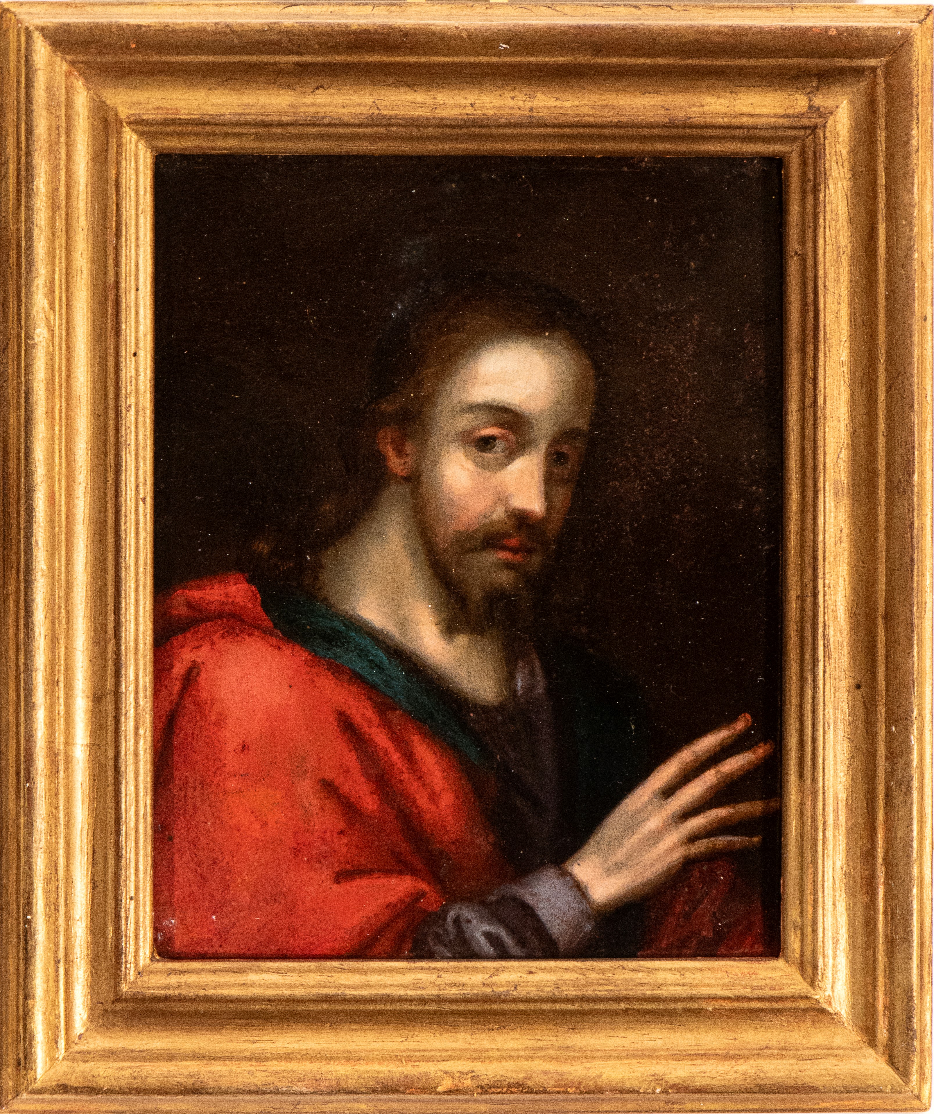 Artista Fiammingo, Fine XV - Inizio XVI Secolo - Cristo Benedicente