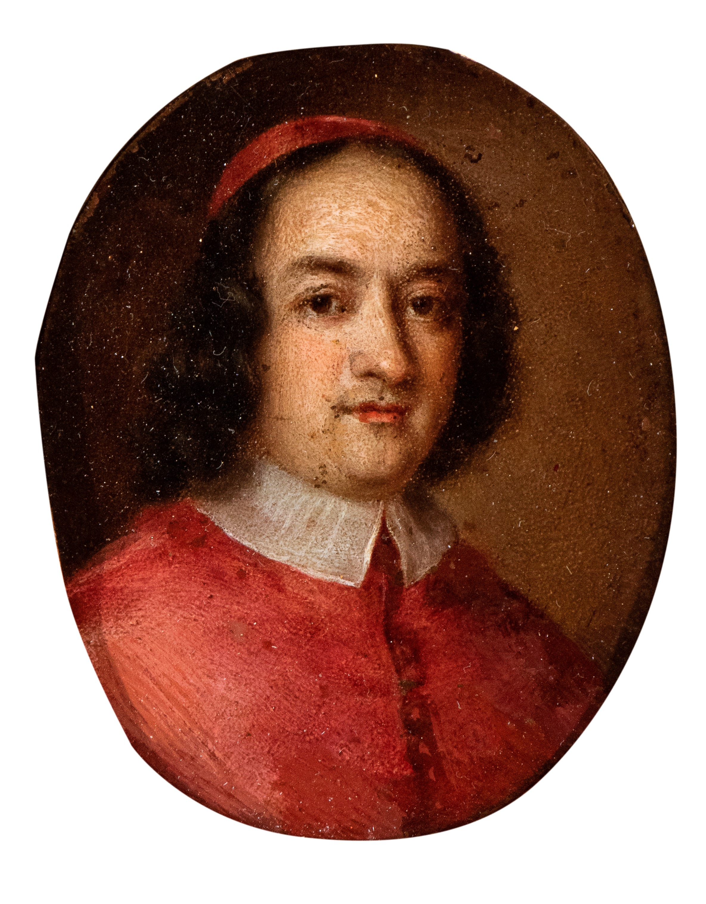 Artista Attivo a Roma, Seconda Metà XVII Secolo - Ritratto del Cardinale Decio Azzolino (1623-168...