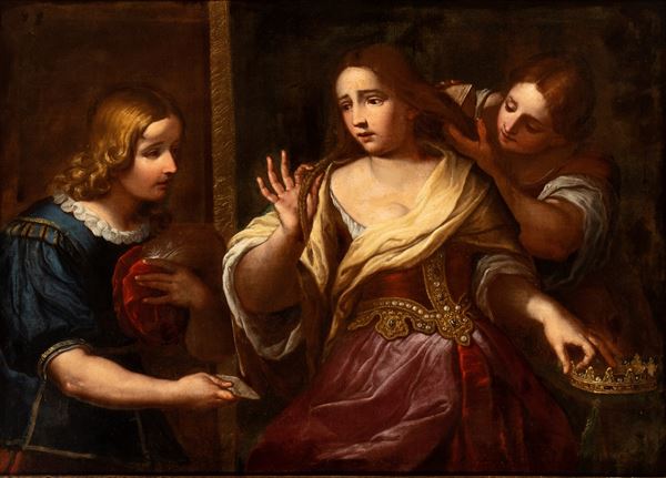 Artista genovese, XVII secolo - The hair of Berenice