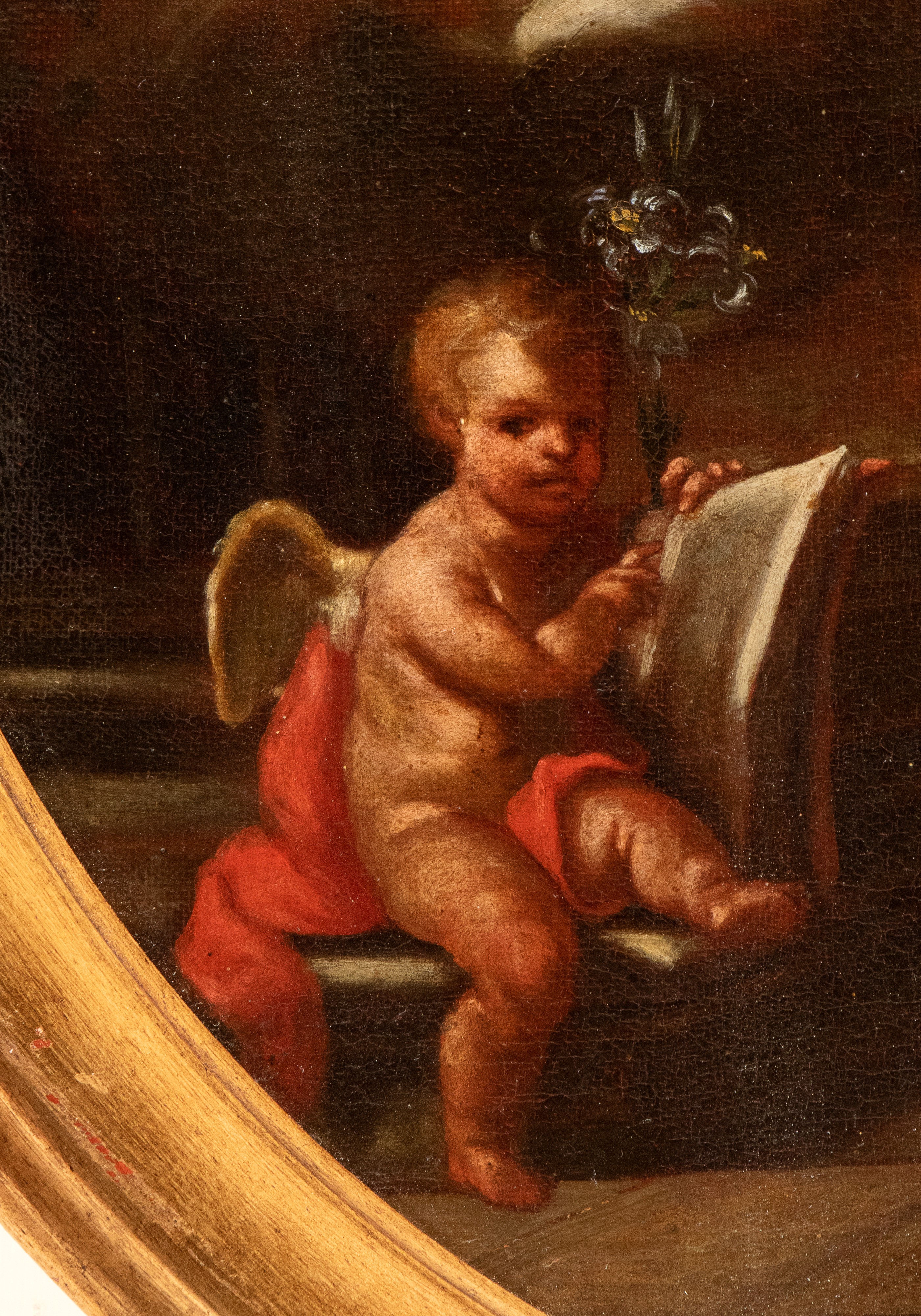 Artista Emiliano, XVII Secolo - La Madonna Appare a San Vincenzo Ferrer