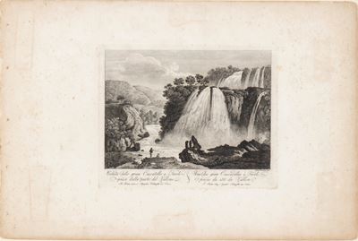 Veduta delle Gran Cascatelle a Tivoli
