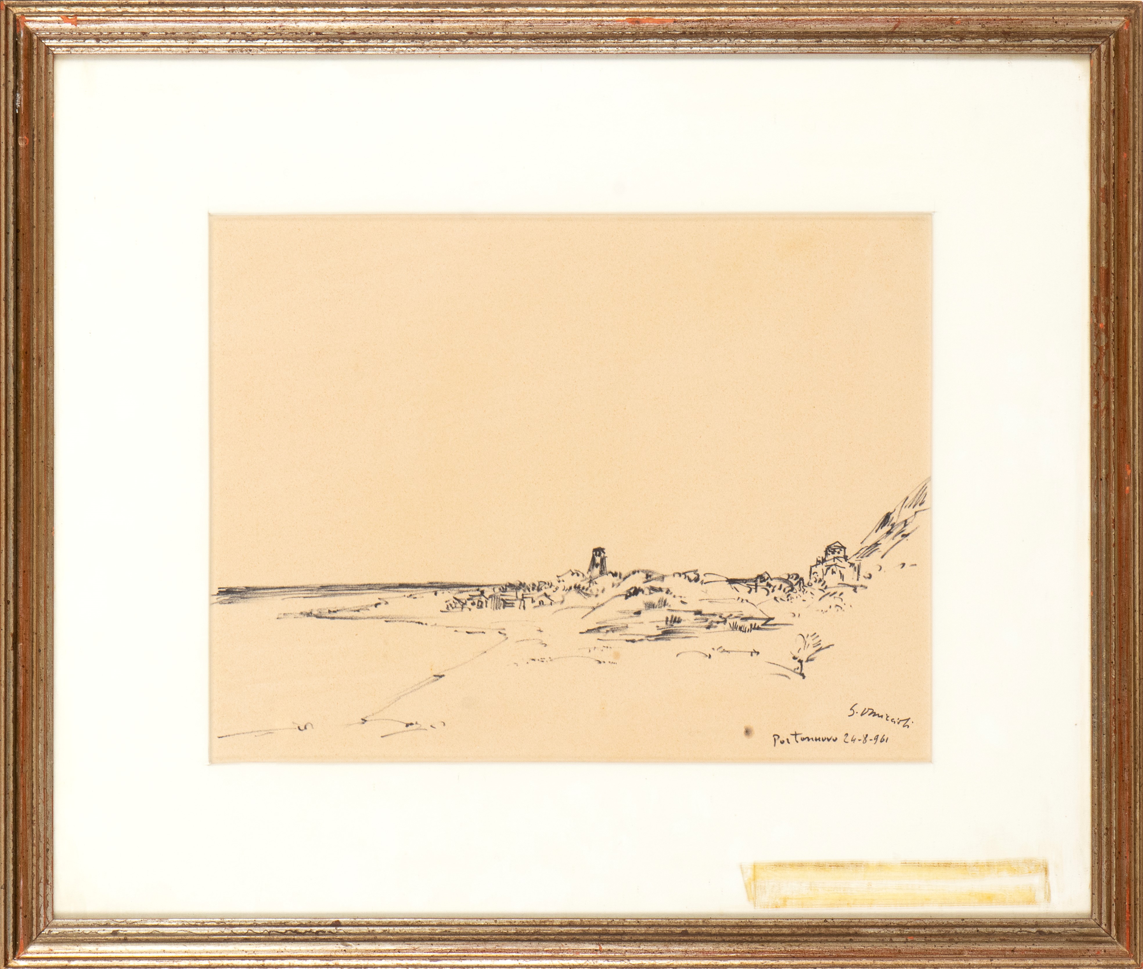 Veduta della spiaggia di Portonuovo