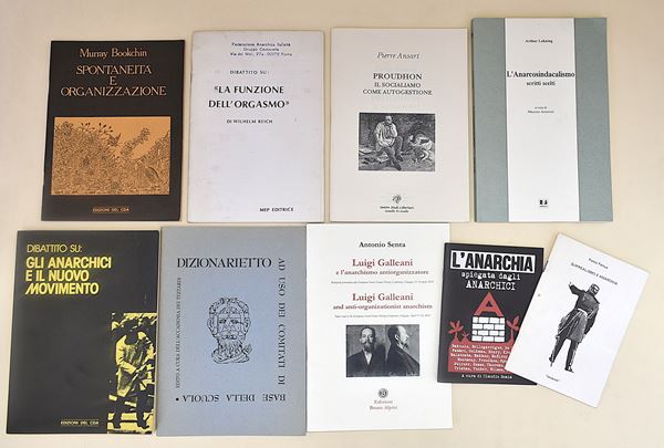 Opuscoli Anarchia - 7 volumi