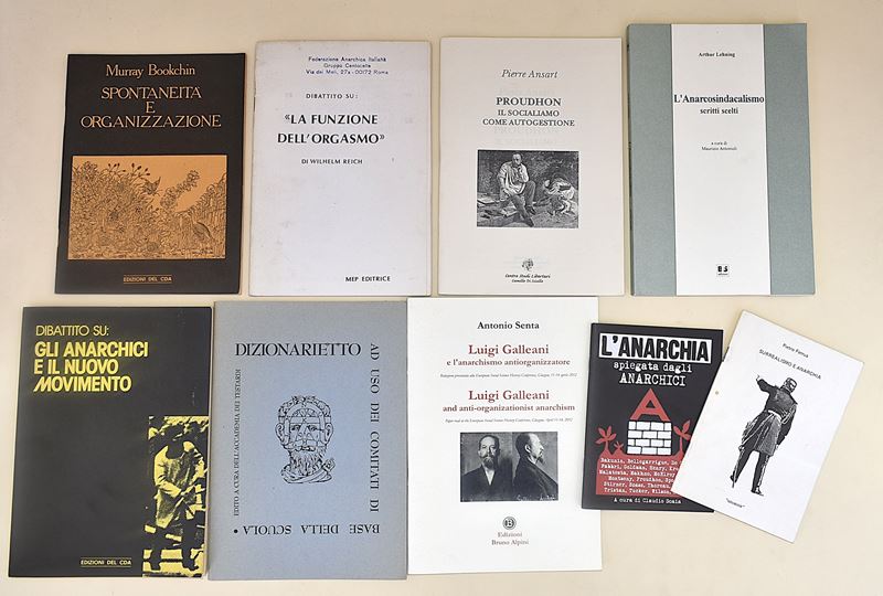 Opuscoli Anarchia - 7 Volumi