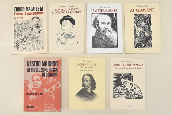 Opuscoli Anarchia & Rivoluzione Ucraina. Errico Malatesta, Kropotkin, femminismo e comunismo - 7 volumi