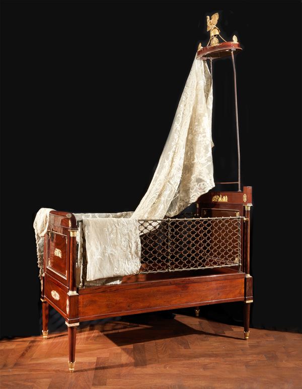 French Empire Cradle