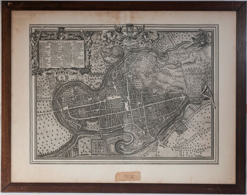 Petrus Miotte Pianta della Città di Ascoli Piceno
