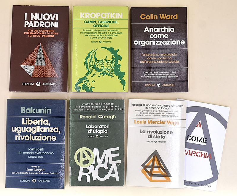 Anarchia, Edizioni Antistato - 7 Volumi