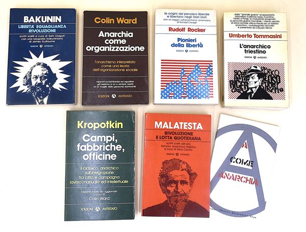 Anarchia, edizioni Antistato - 7 volumi