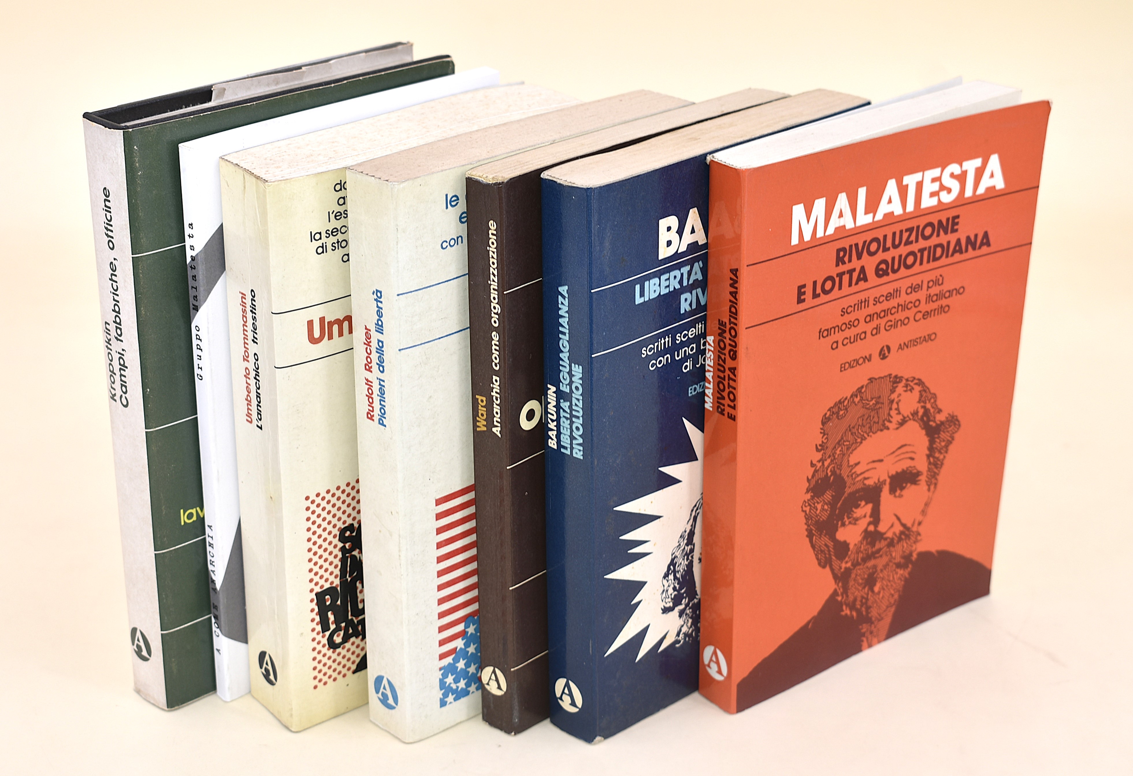 Anarchia, Edizioni Antistato - 7 Volumi