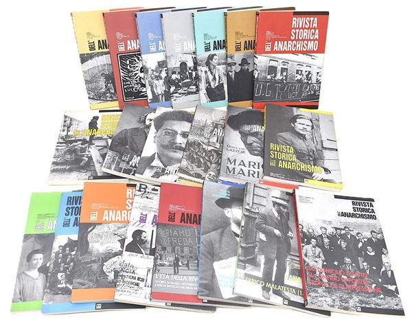 Rivista storica dell'anarchismo, Anno 1 - 11, 1994-2004 - 21 volumi