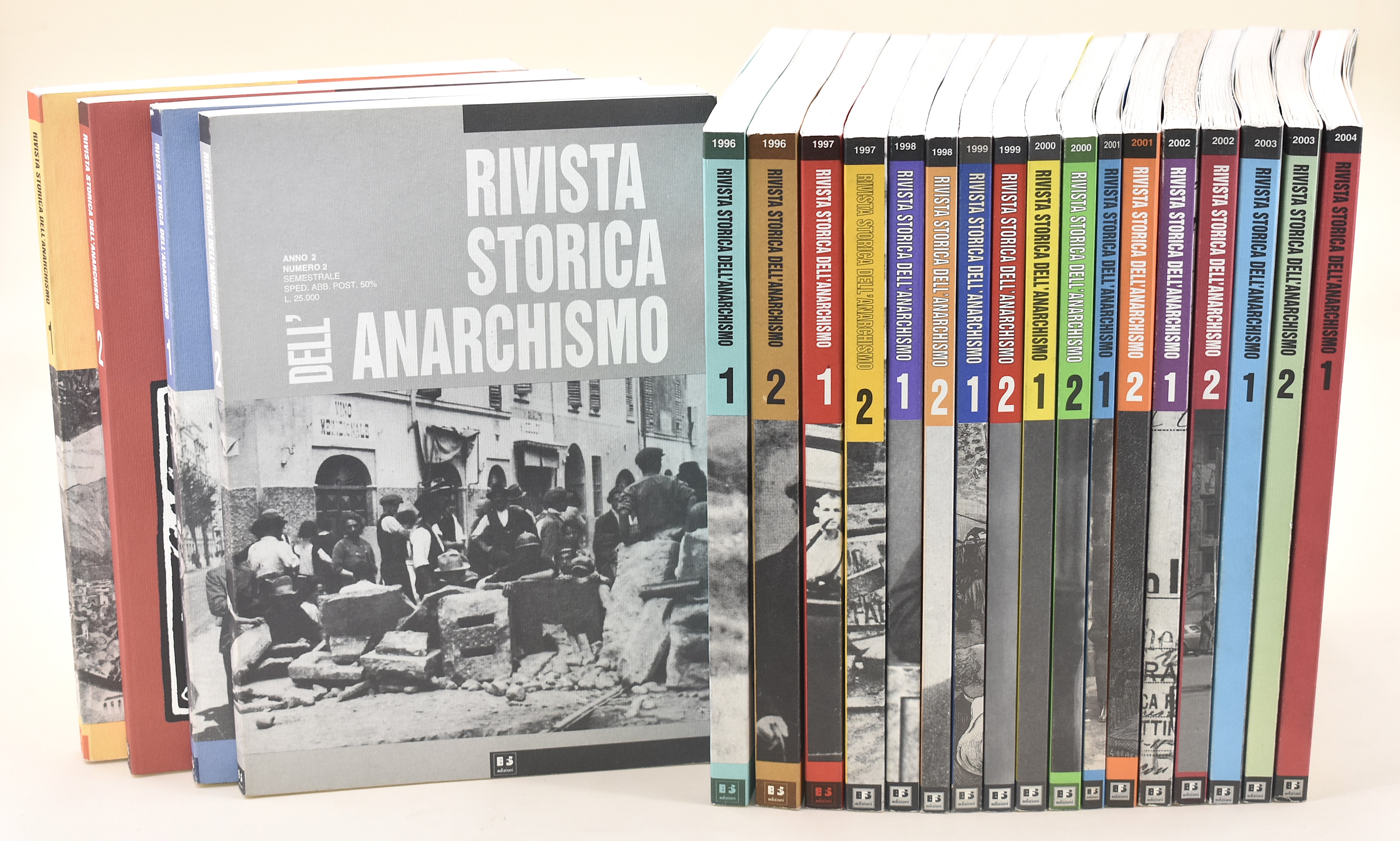 Rivista Storica Dell'anarchismo, Anno 1 - 11, 1994-2004 - 21 Volumi