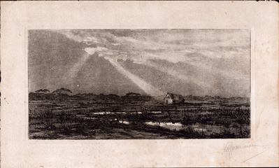 Paesaggio con Casa