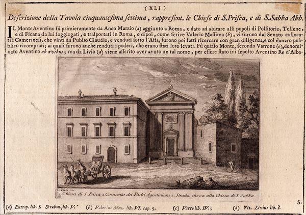 Giuseppe Vasi - Chiesa di S. Prisca
