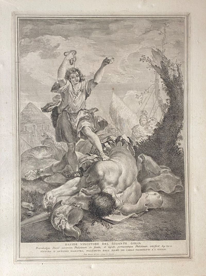 Pietro Monaco - Davide Vincitore del Gigante Golia