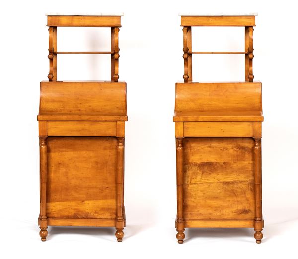 A pair of Biedermeier furniture