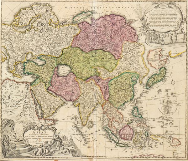 Johann Baptist Homann - Asiae Recentissima