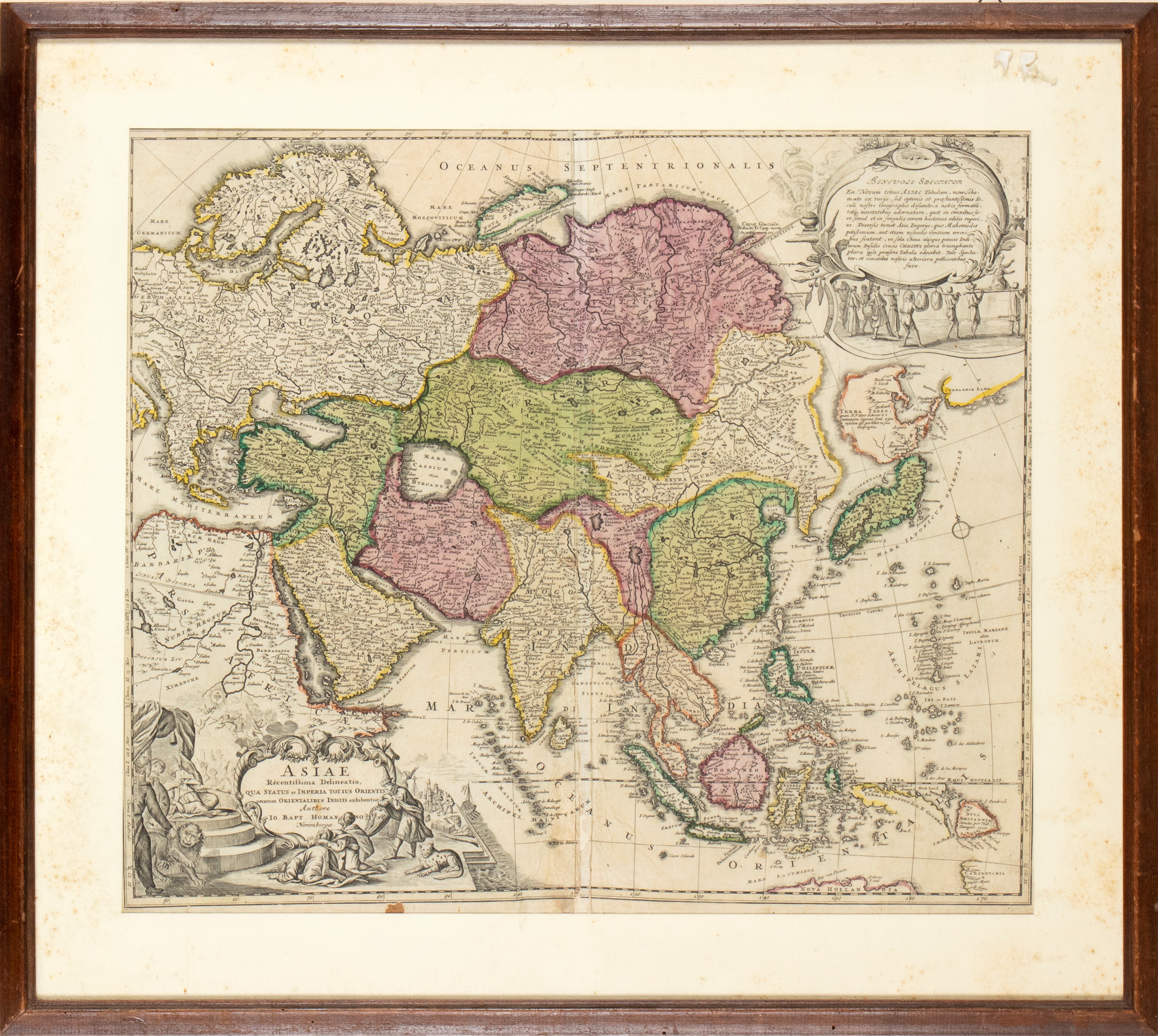 Johann Baptist Homann - Asiae Recentissima