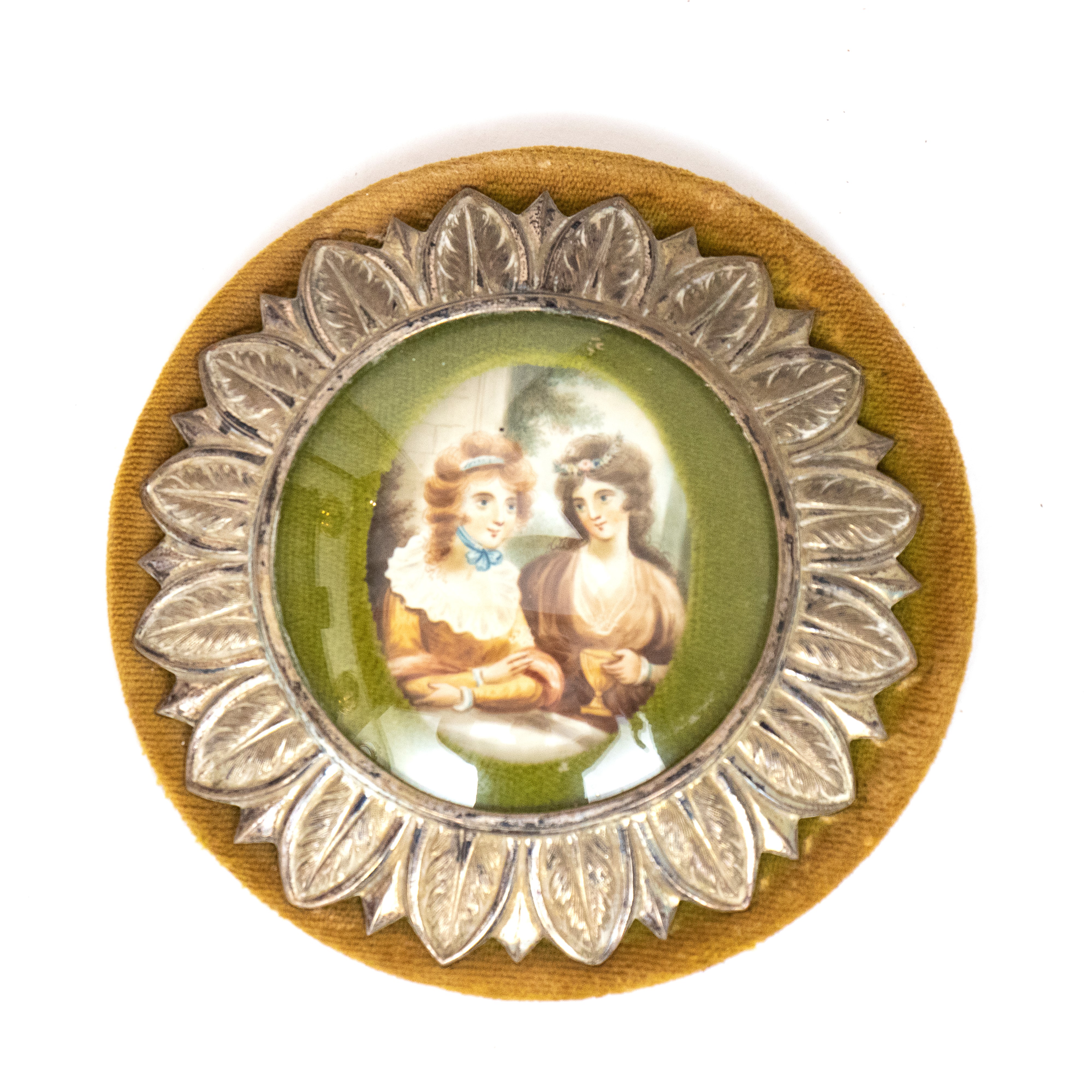 Set di Tre Miniature Italiane in Argento