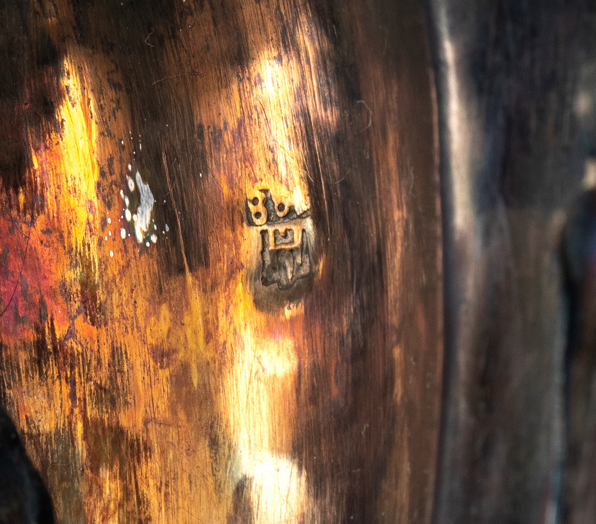 Lampada liturgica italiana in argento