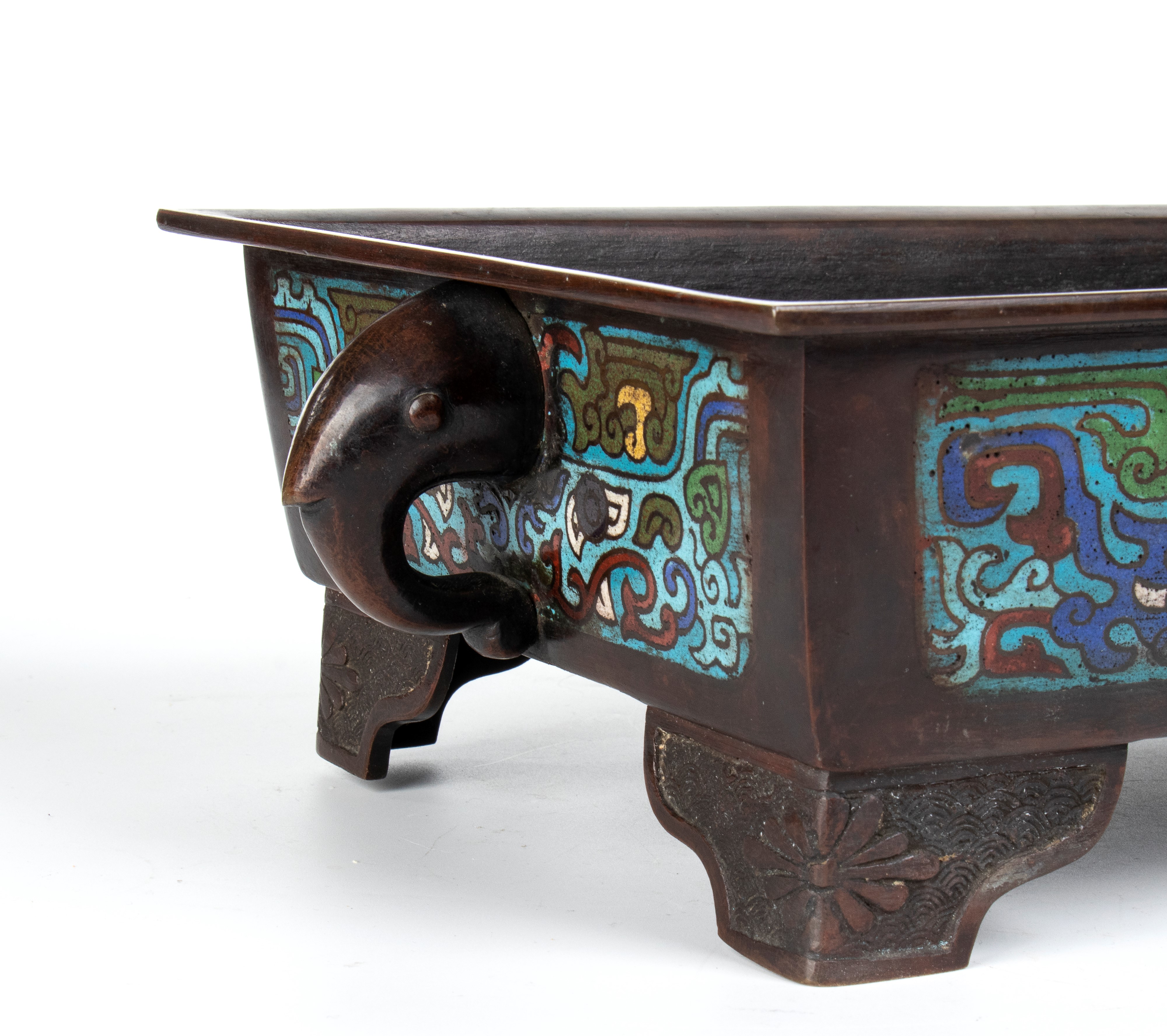 Grande braciere in bronzo