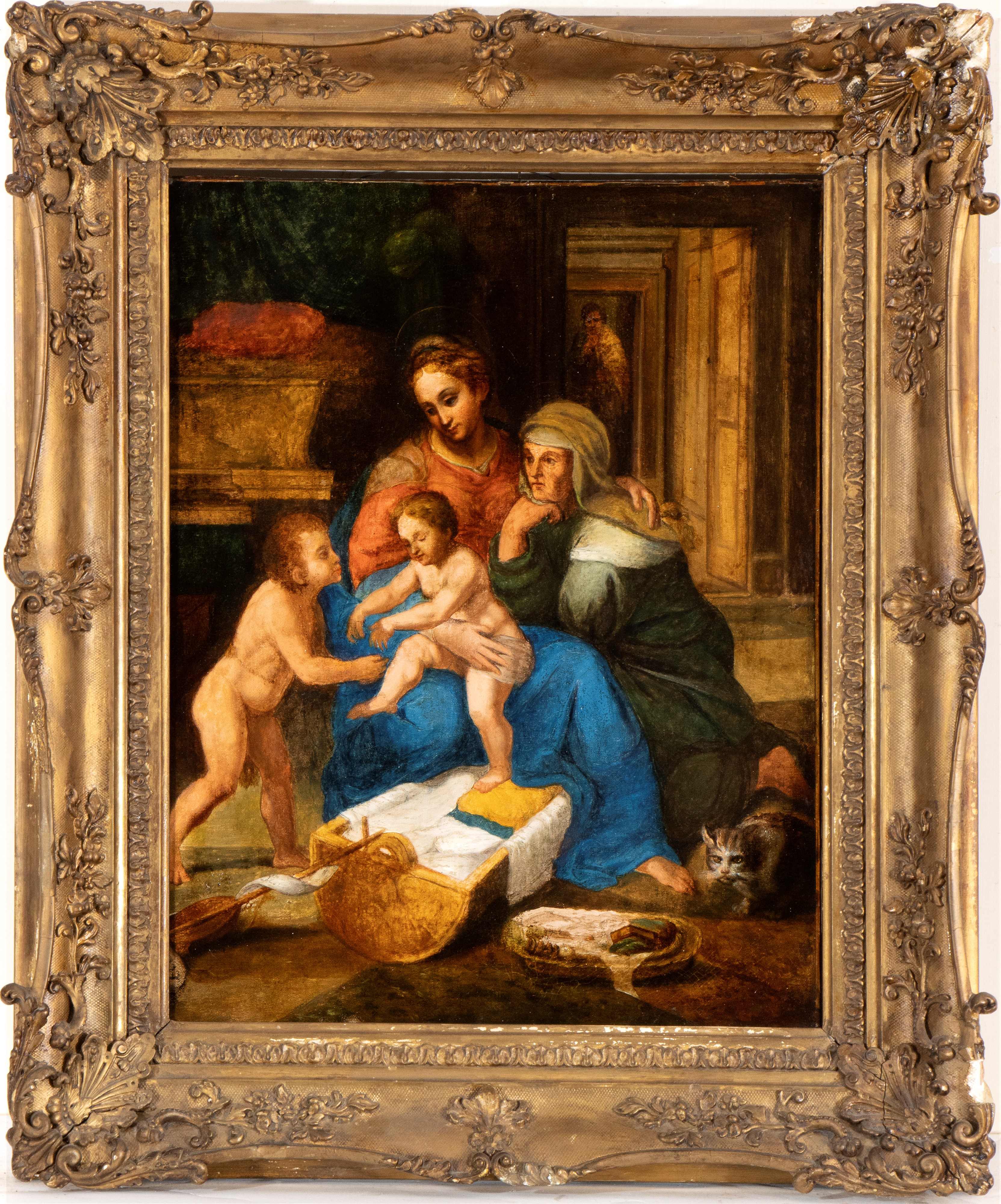 Giulio Pippi Detto Giulio Romano - Madonna della Gatta