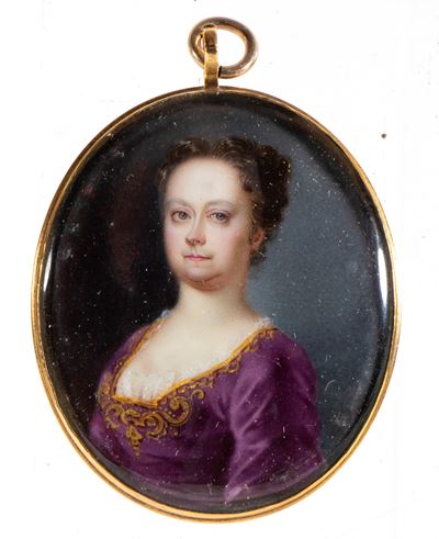 Ritratto di Dama con Vestito Rosso