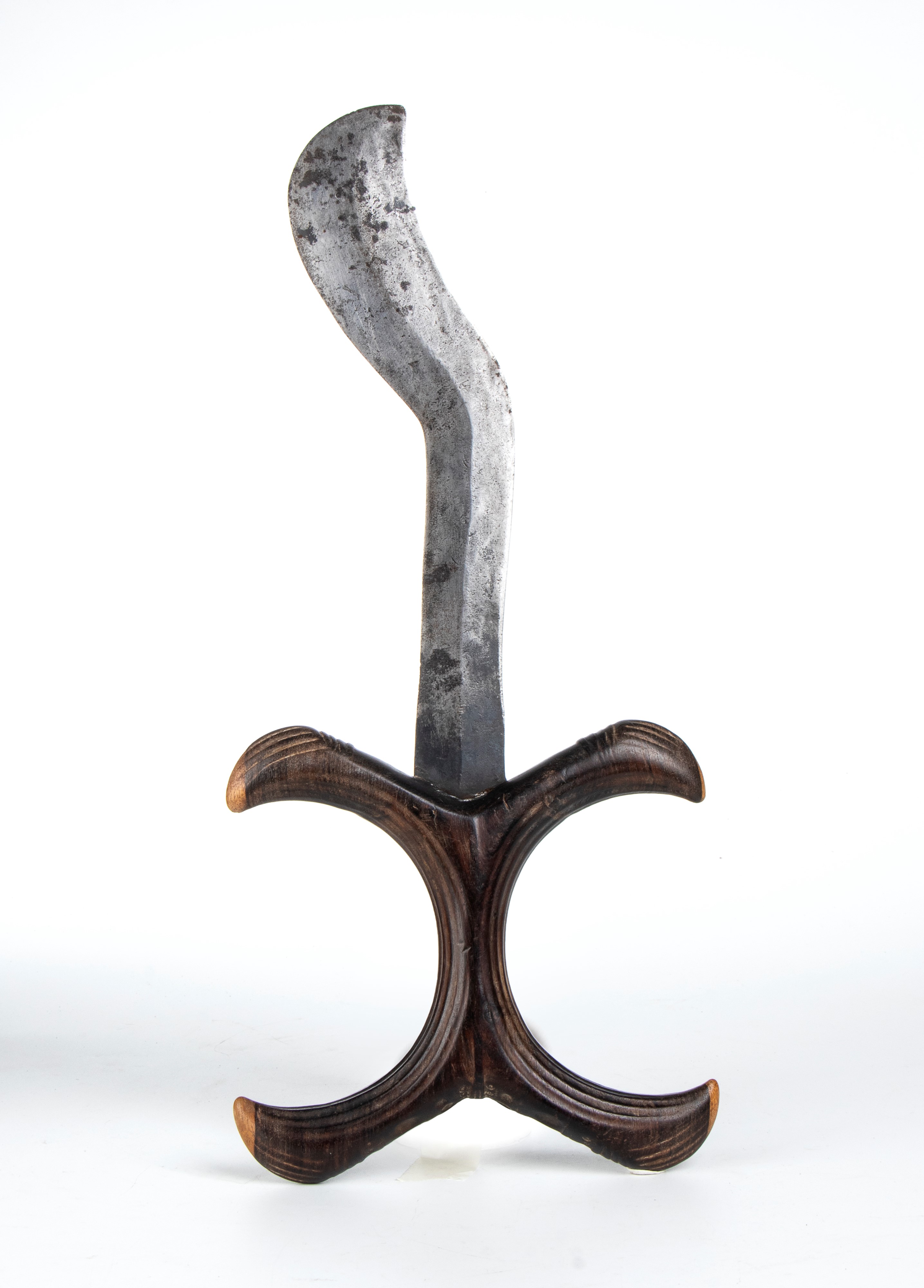 Coltello Hadendoa da cerimonia con impugnatura in ebano