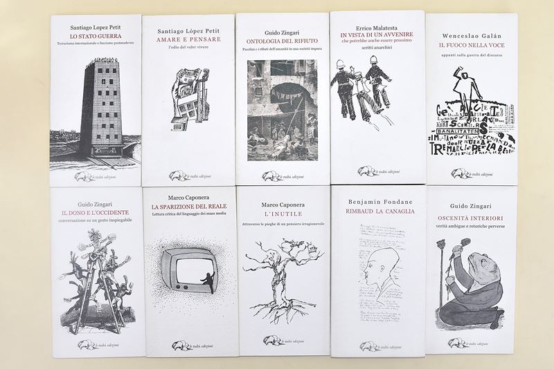 Collezione le Nubi Edizioni, Collana Edipo, Pubblicazioni N. 1-10 - 10 Volumi