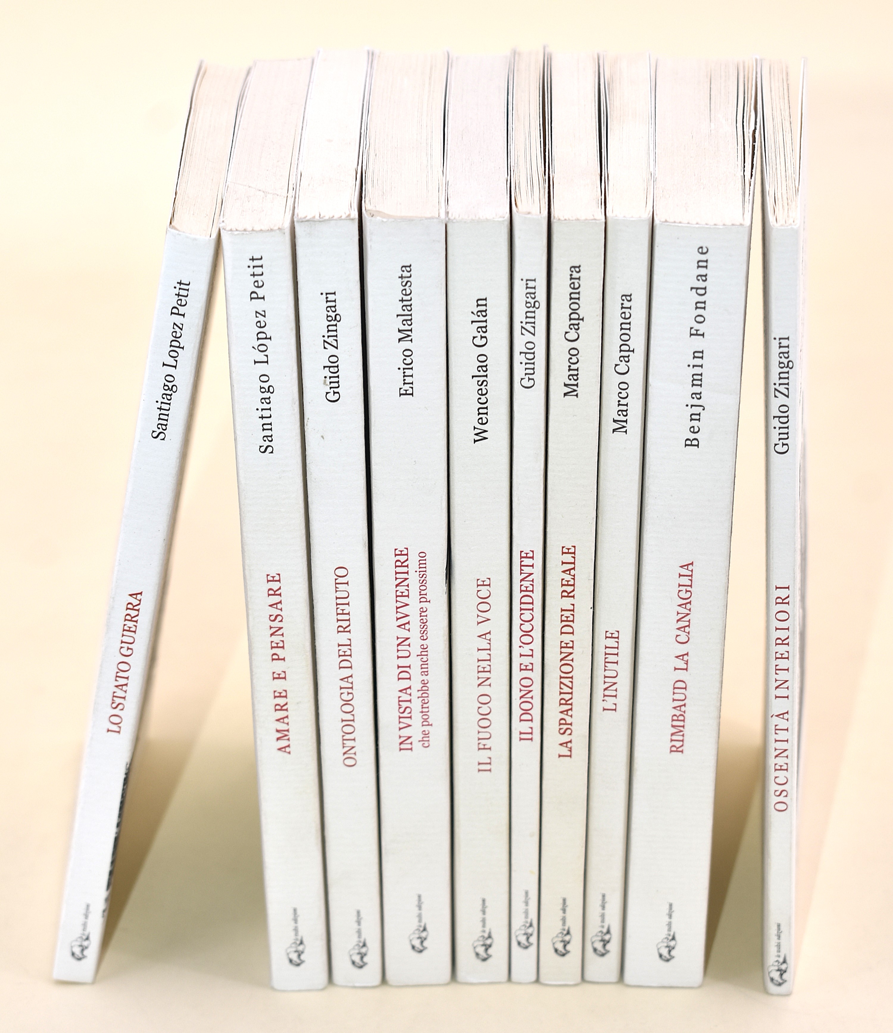 Collezione le Nubi Edizioni, Collana Edipo, Pubblicazioni N. 1-10 - 10 Volumi